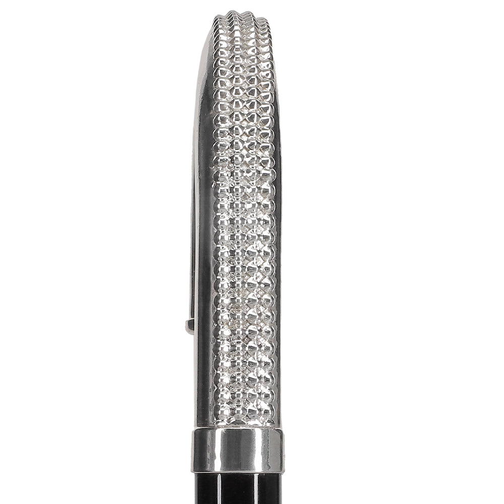Italian Luxury: 'Lustrous Tourist' Cane, Crafted in 925r Silver