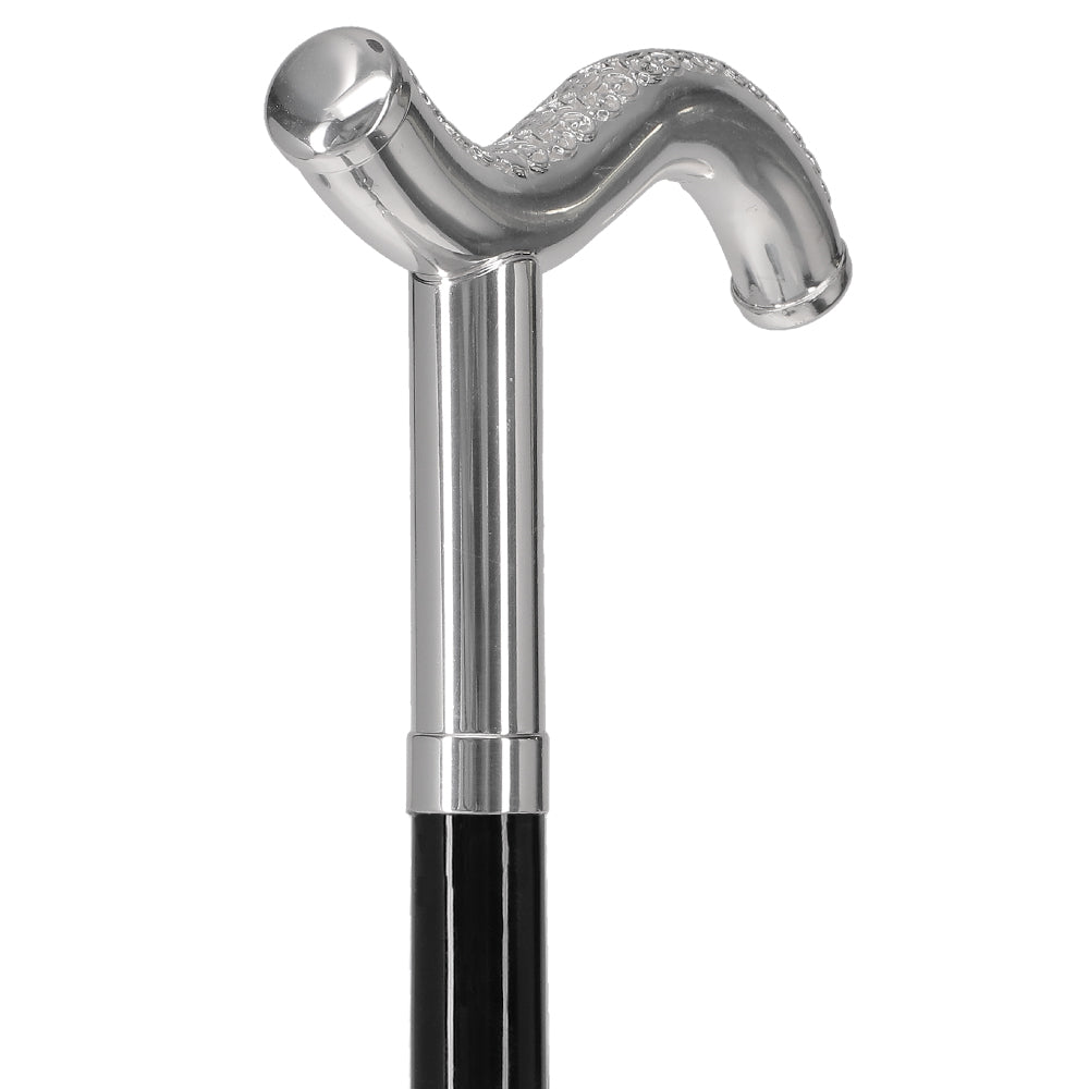 Italian Luxury 925r Silver Tranquil Fritz Cane