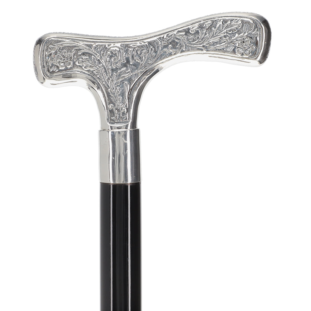 Italian Luxury 925r Embossed Fritz Cane - Antique Design