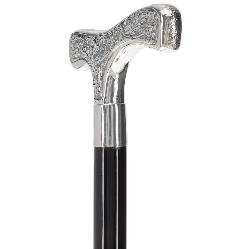 Italian Luxury 925r Embossed Fritz Cane - Antique Design