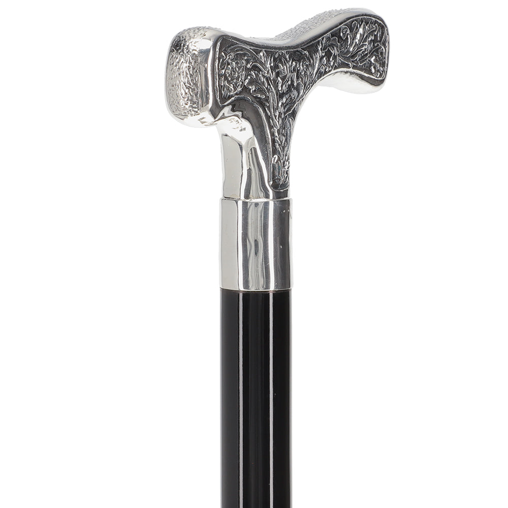 Italian Luxury 925r Embossed Fritz Cane - Antique Design