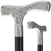 Italian Luxury 925r Embossed Fritz Cane - Antique Design