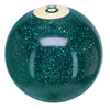 Green Sparkle 8 Ball Shift Knob Cane w/ Custom Color Ash Shaft & Collar