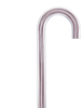 Mauvelous Glide Cane: Mauve Violet Lines in Invisible Clear Shaft