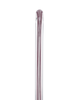 Mauvelous Glide Cane: Mauve Violet Lines in Invisible Clear Shaft