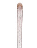 Rosé Shimmer Sparkle Cane: Pink Sparkles in Invisible Clear Shaft