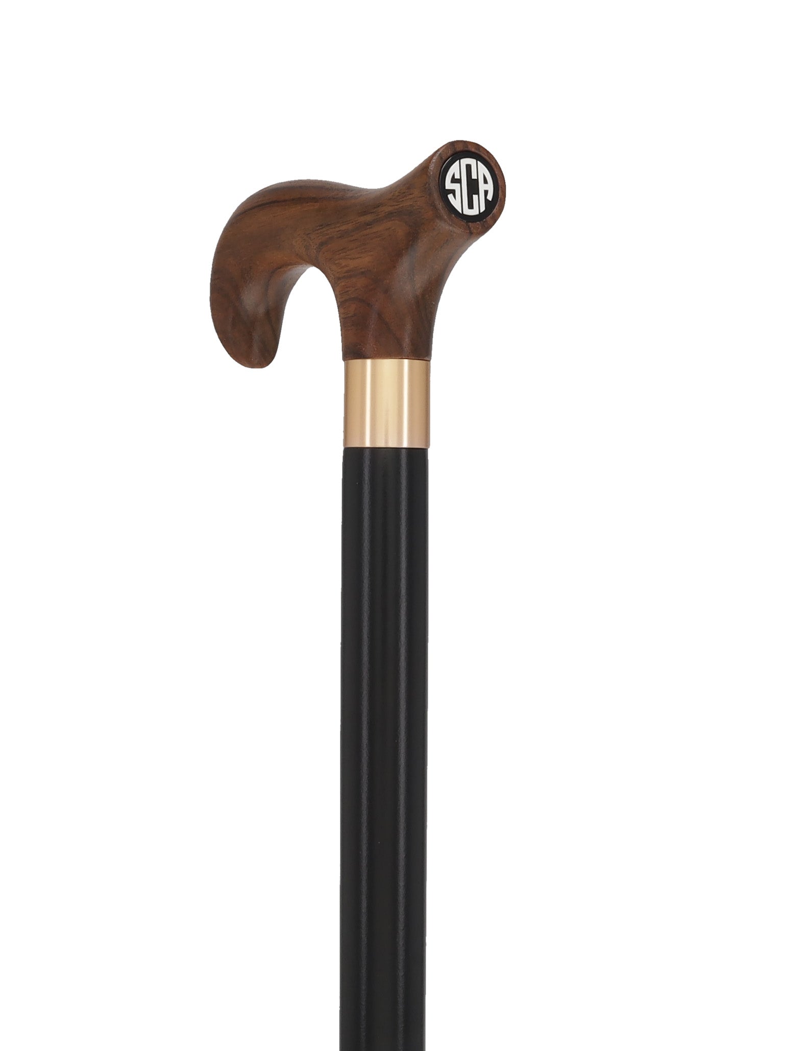 Custom-Engraved Wooden Cane: Choose Color & Personalize
