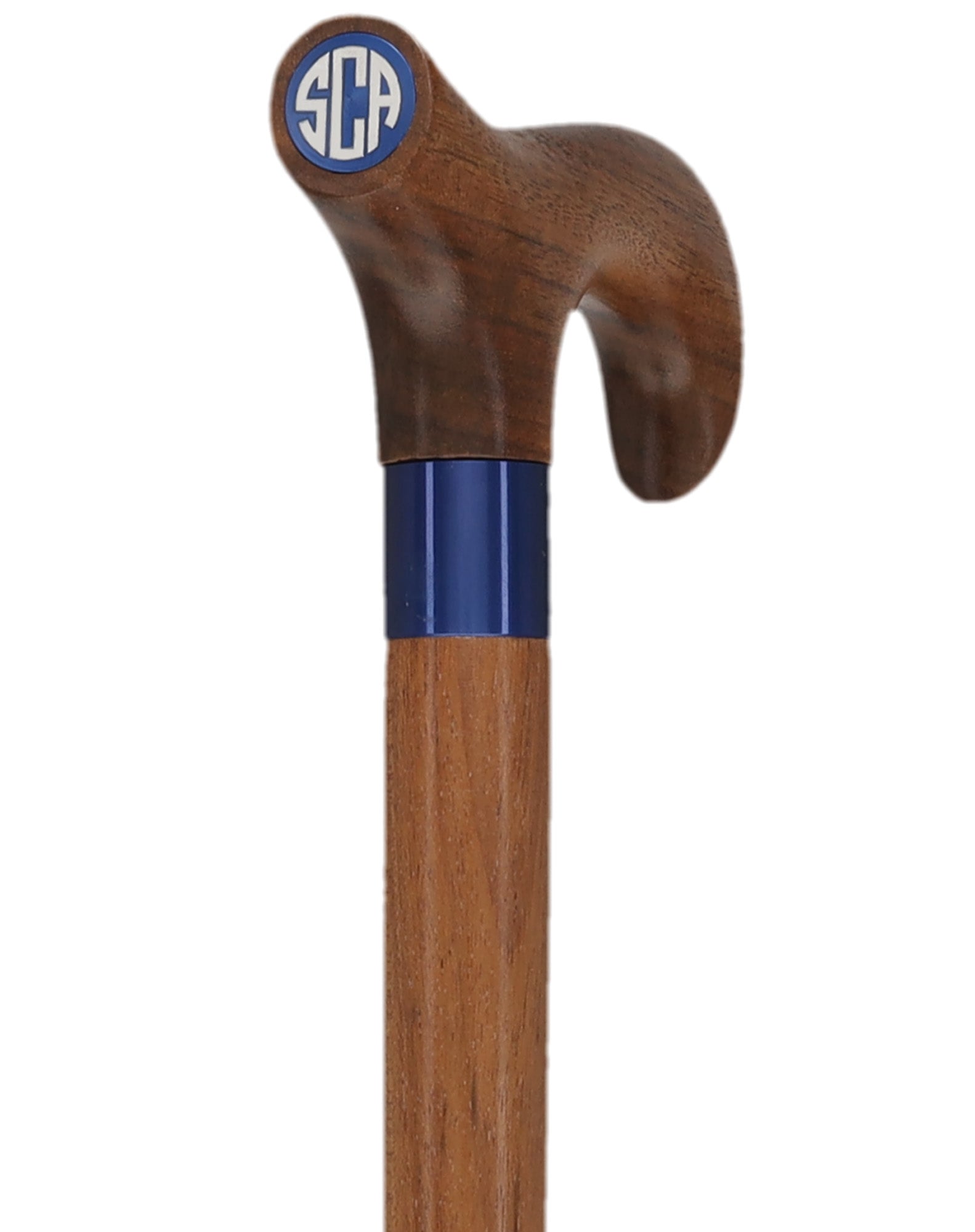 Custom-Engraved Wooden Cane: Choose Color & Personalize