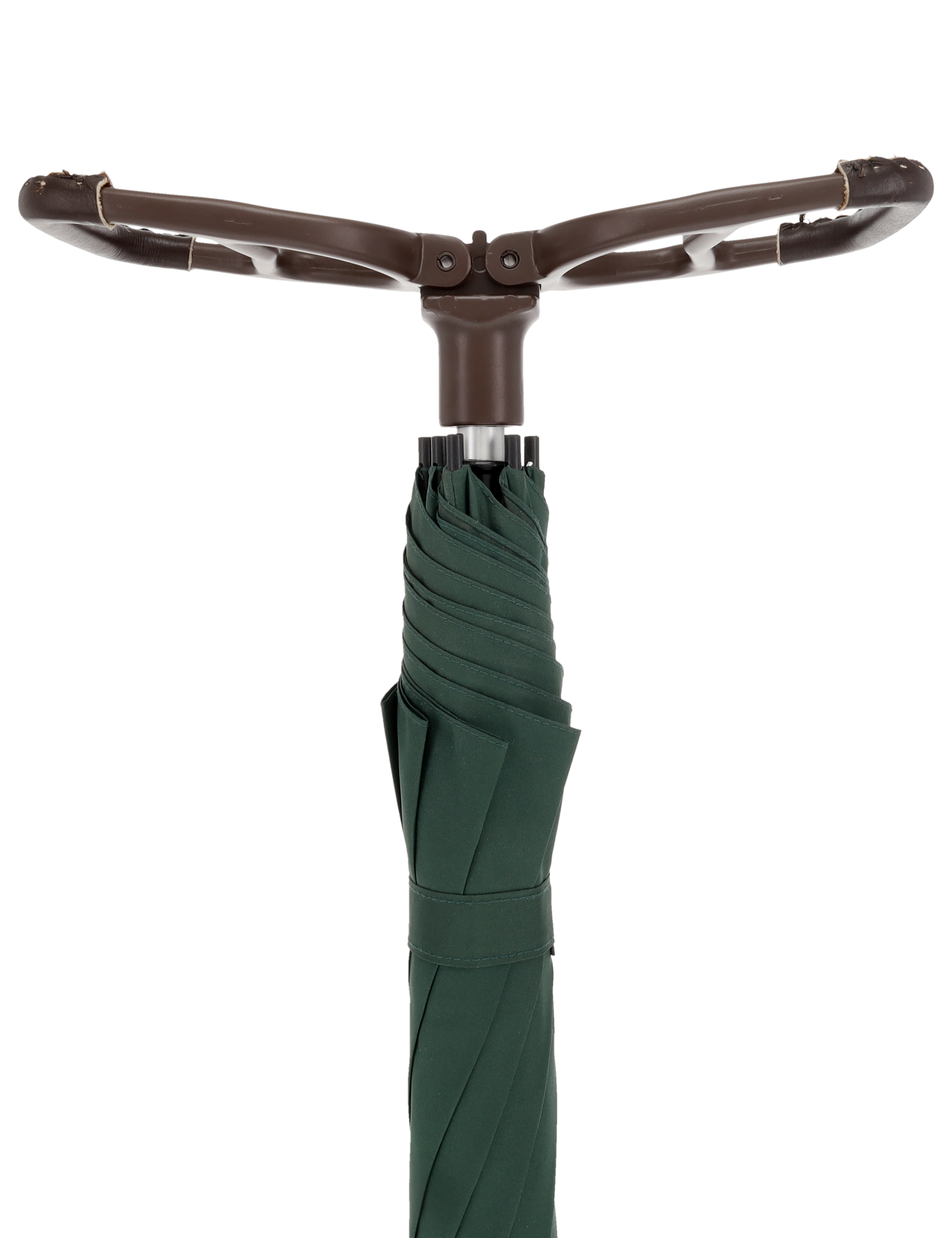Shooting Stick Umbrella Hammock Seat Cane - Genuine Leather
