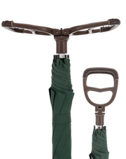 Shooting Stick Umbrella Hammock Seat Cane - Genuine Leather