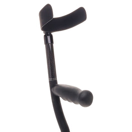 All-Composite Adjustable Forearm Crutch - Carbon Fiber