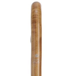 French Authentic: Blonde Horn Ball Cane with Light Maple