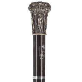 My-Lord Emperor sword-gadget Knob Walking Stick With Stamina Wood Shaft