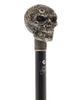 French Steampunk Gears & Skull Cane: Carbon Fiber by 2 Saints