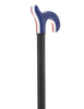 The Freedom Stripe Derby Cane: Red/ White & Blue Acrylic, Beechwood