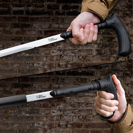 Tactical Style Sword Cane Carbon Blade