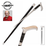 Antique Style Fritz Handle Sword Cane: Custom File Blade Design