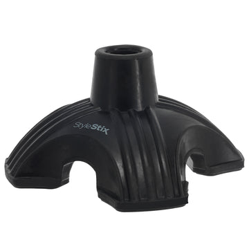 Black Stability Stix self-standing cane base