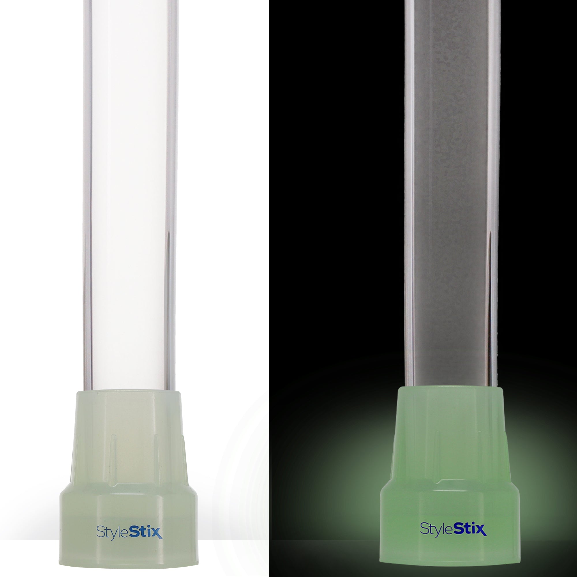 "Crystal Clarity" Cane: Invisible & Translucent Shaft