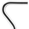 "The Obsidian Streak" Cane: Black Line in Invisible Shaft