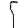 "The Obsidian Streak" Cane: Black Line in Invisible Shaft