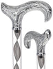 Crystal Elegance Derby Cane with Invisible Acrylic Shaft Options