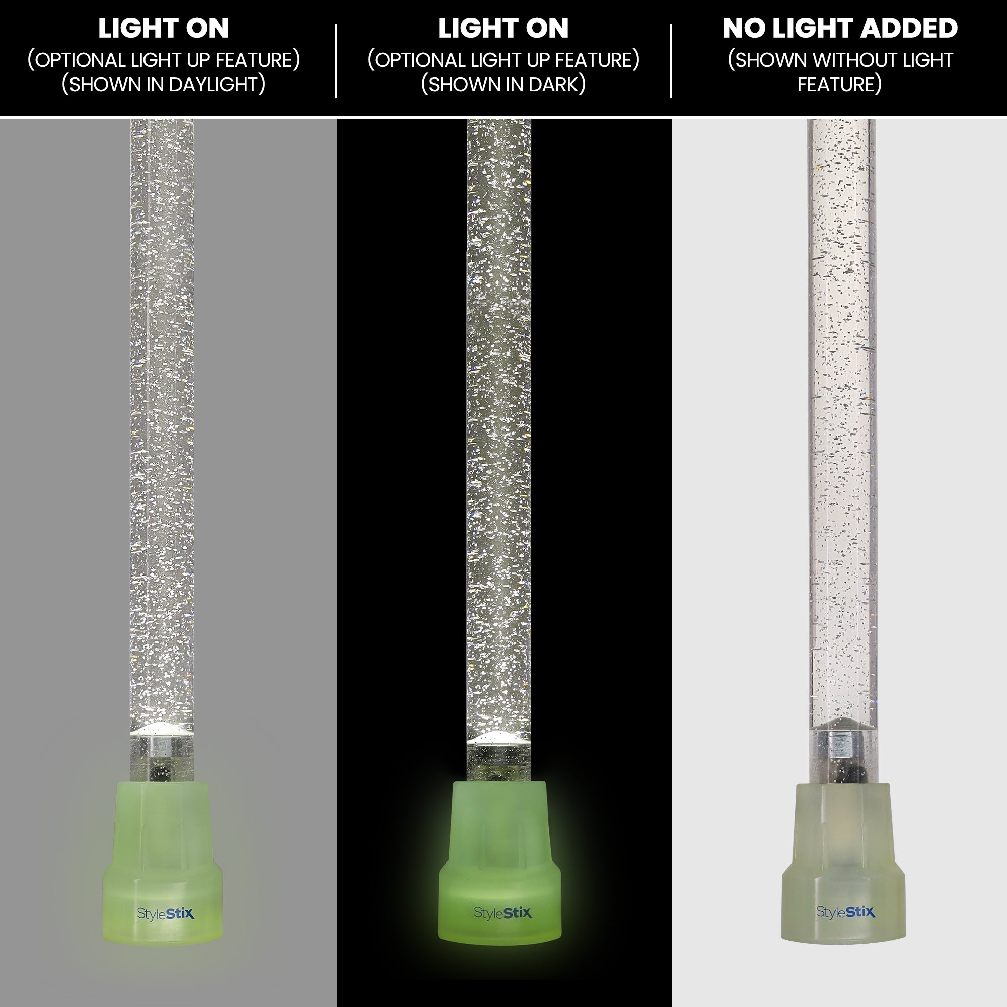 Flashlight x1 (only for StyleStix Canes)