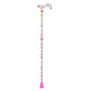 Watercolor Flowers: Designer Adjustable Cane w/ Patterned Handle