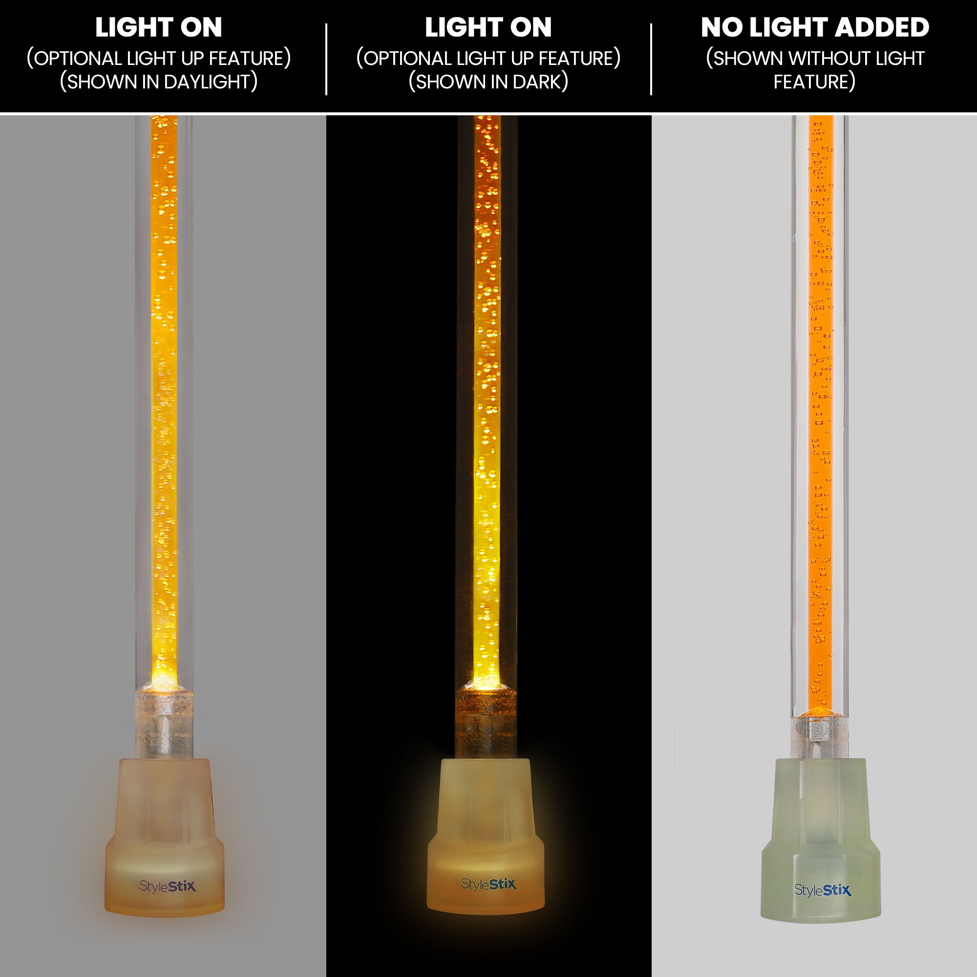 Flashlight x1 (only for StyleStix Canes)