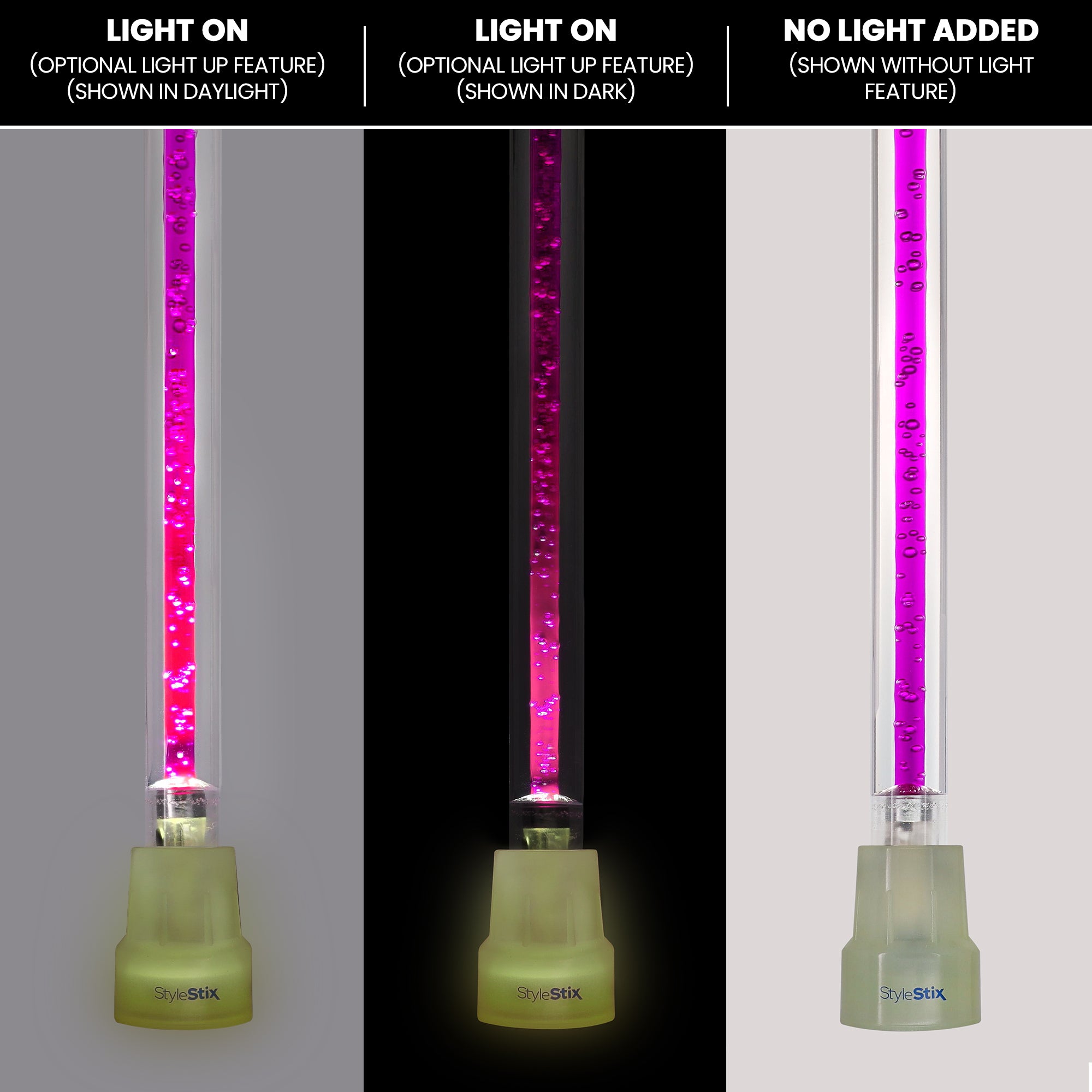 Flashlight x2 (only for StyleStix Canes)