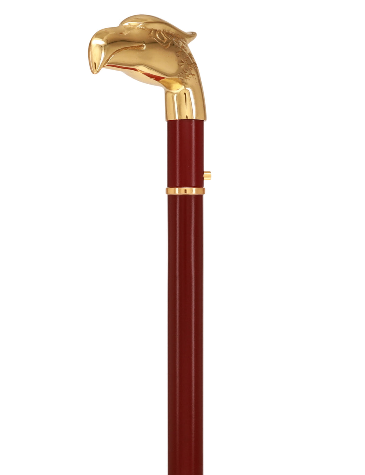 Custom RC Swords Brass Eagle Handle Sword Cane – Mahogany Metal Shaft, 29" Blade