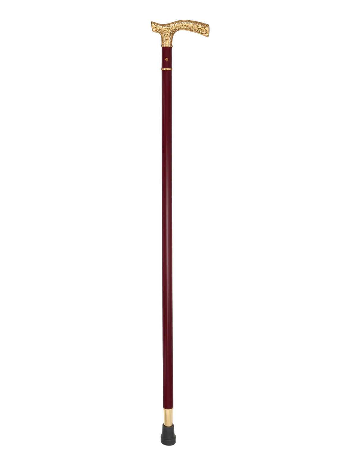Custom RC Swords Brass Fritz Handle Sword Cane – Mahogany Metal Shaft, 29" Blade