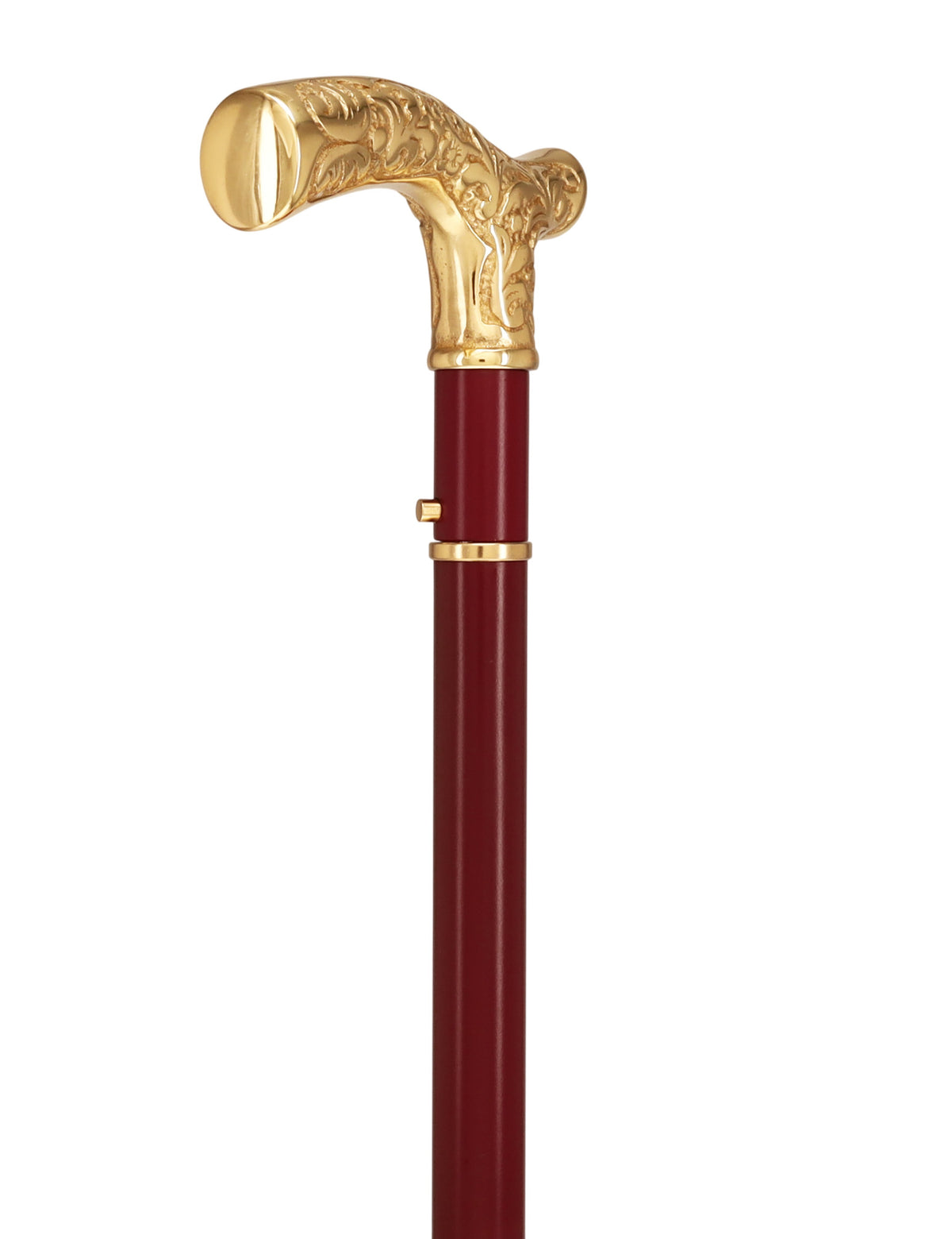 Custom RC Swords Brass Fritz Handle Sword Cane – Mahogany Metal Shaft, 29" Blade