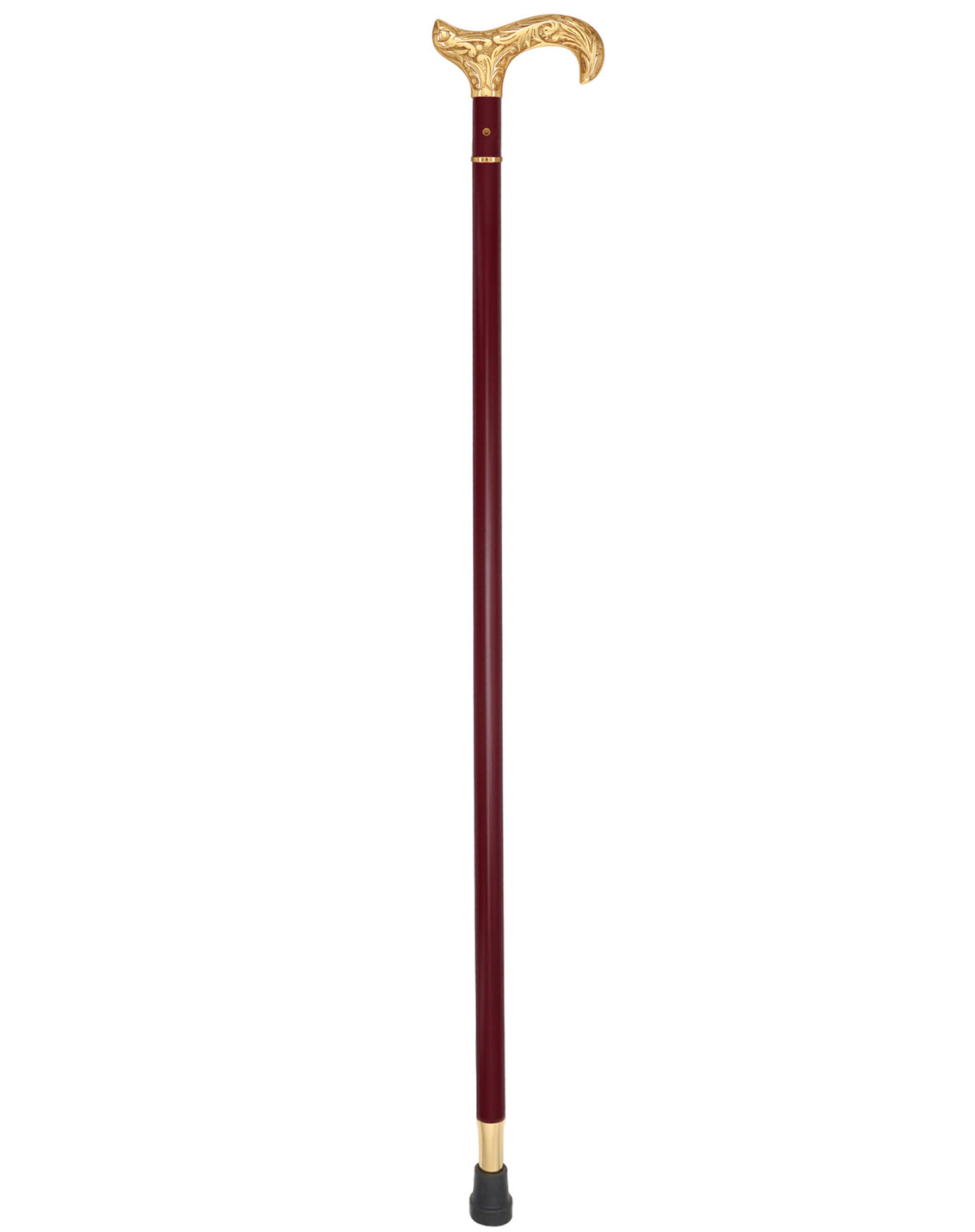 Custom RC Swords Brass Derby Handle Sword Cane – Mahogany Metal Shaft, 29" Blade