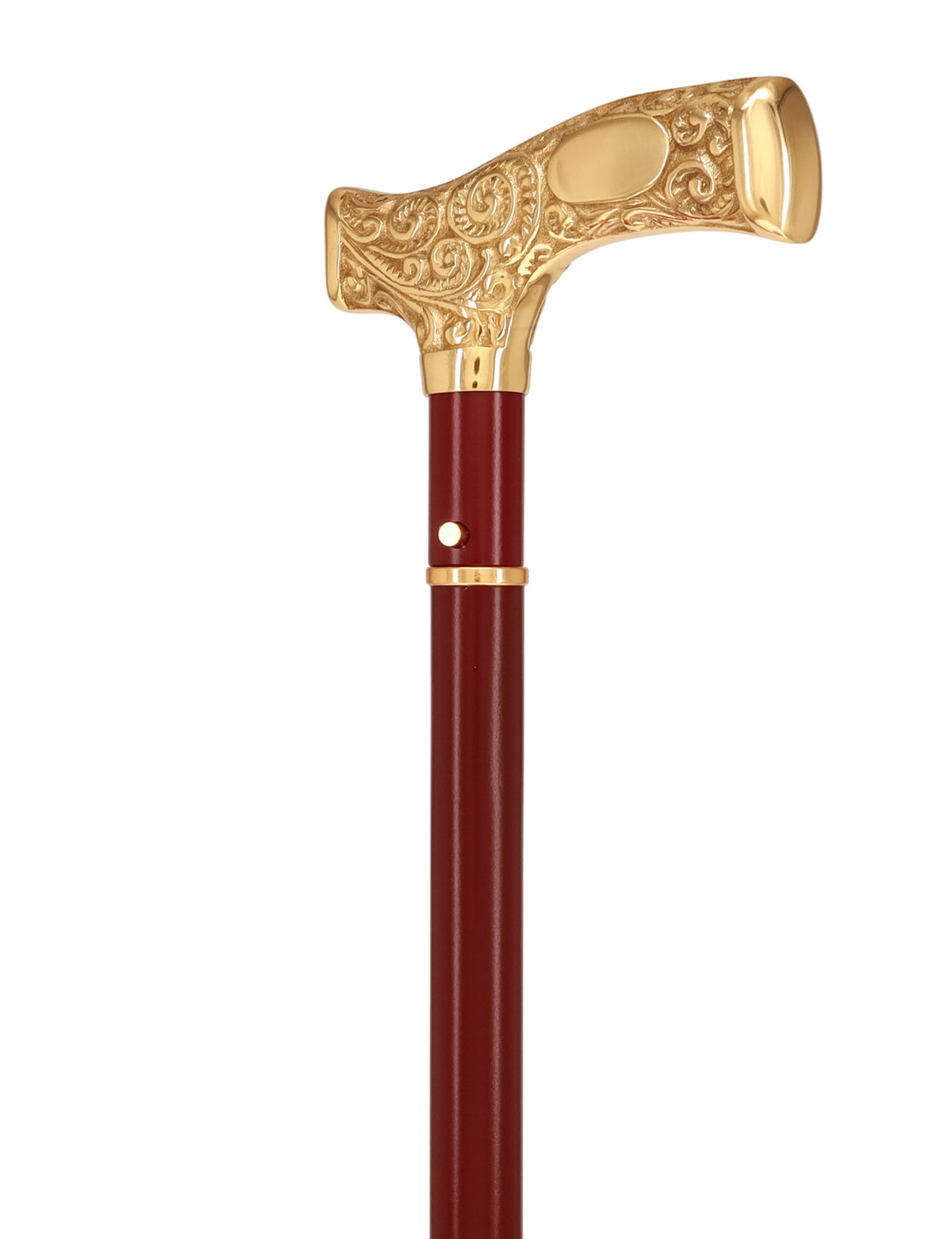 Custom Royal Swords Engravable Brass Fritz Sword Cane – Mahogany Metal Shaft, 29" Blade