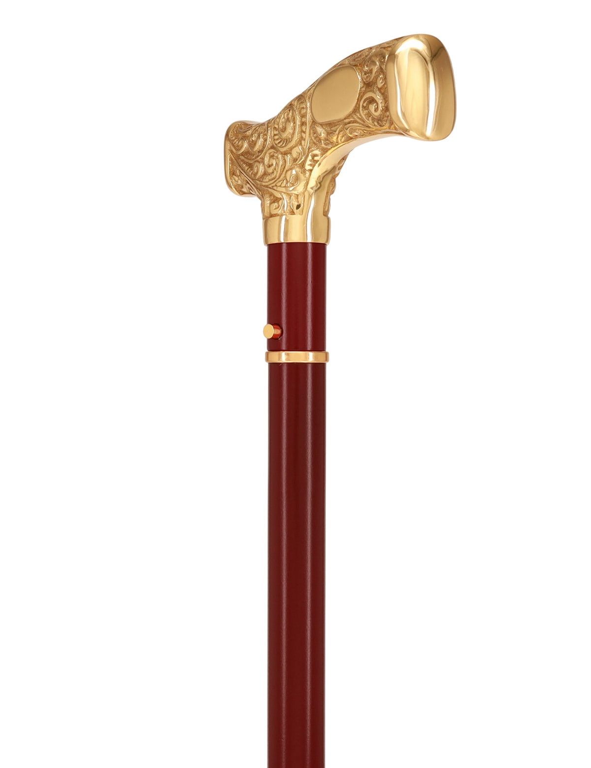 Custom Royal Swords Engravable Brass Fritz Sword Cane – Mahogany Metal Shaft, 29" Blade