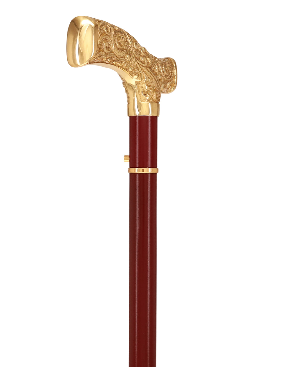 Custom Royal Swords Engravable Brass Fritz Sword Cane – Mahogany Metal Shaft, 29" Blade