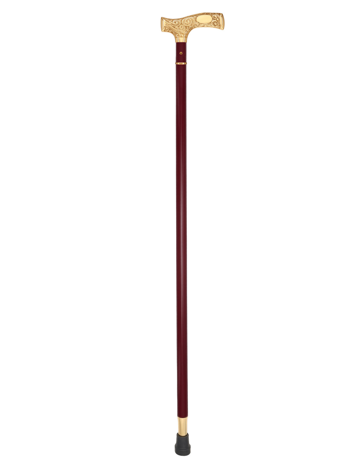 Custom Royal Swords Engravable Brass Fritz Sword Cane – Mahogany Metal Shaft, 29" Blade