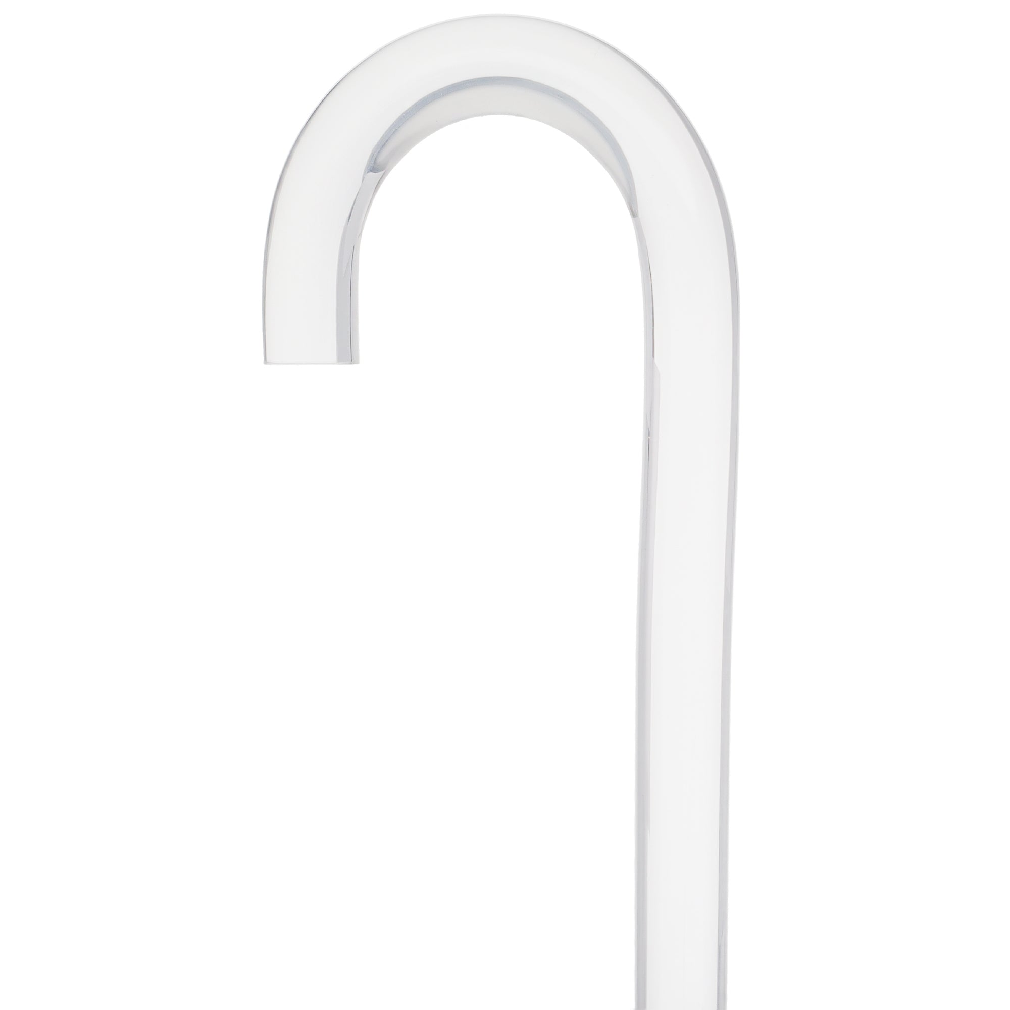 "Crystal Clarity" Cane: Invisible & Translucent Shaft