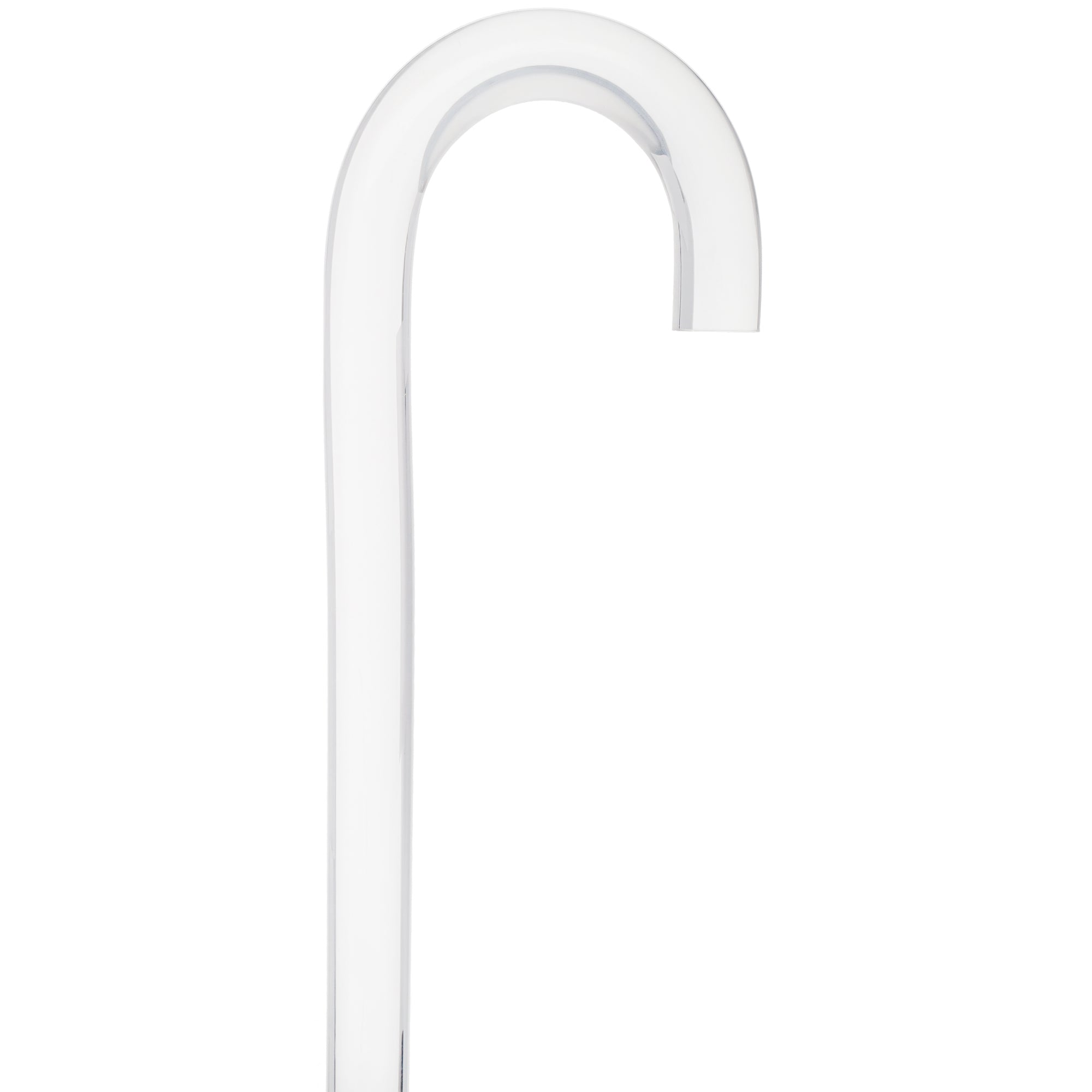 "Crystal Clarity" Cane: Invisible & Translucent Shaft