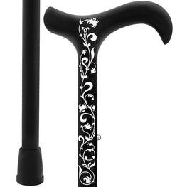 Carbon Canes Lily of the Valley Carbon Fiber Folding Adjustable Cane