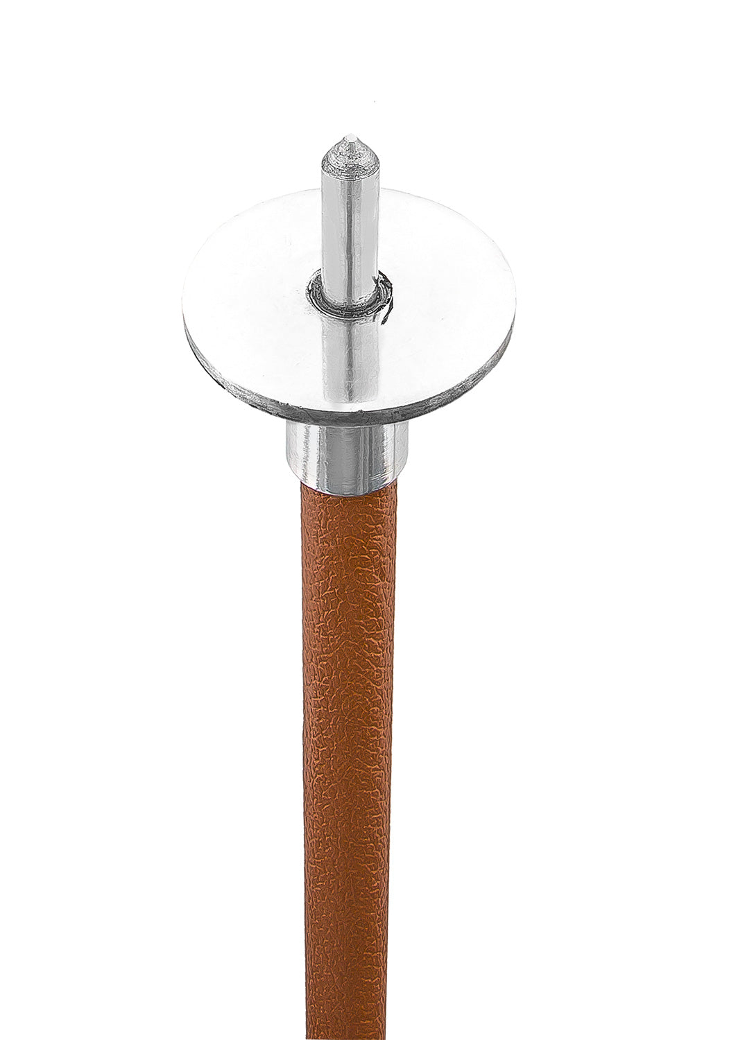Hammock Chair Cane: Genuine Leather, Adjustable - Spike Tip