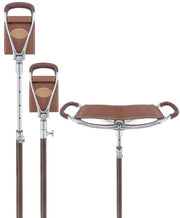 Cane Hammock Chair  - Non Adjustable - Genuine Leather