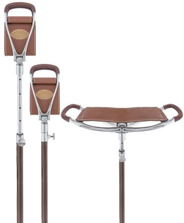 Cane Hammock Chair  - Non Adjustable - Genuine Leather