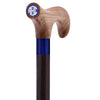 Custom-Engraved Wooden Cane: Choose Color & Personalize