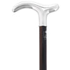 Fayet Silver Plated Fritz Handle on Macassar Carbon Fiber Shaft