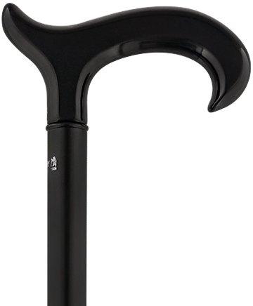 Scratch and Dent Swarovski Crystal Derby Cane with Black Beechwood Sha