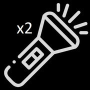 Flashlight x2 (only for StyleStix Canes)