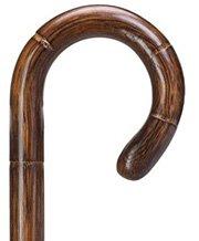 HARVY Extra Long and Strong Jambis Style Tourist Handle Walking Cane w/ Oak Shaft