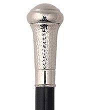 HARVY Costume Formal Rounded Top Hat Walking Stick With Black Shaft